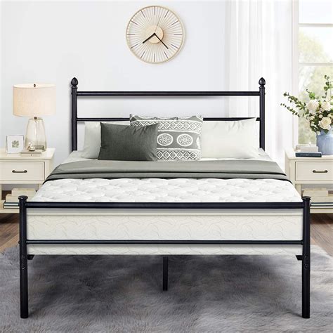 full size metal bed frame for box spring|best rated metal box springs.